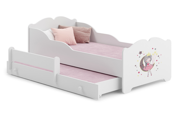 Łóżko podwójne ANNA II 160x80 - Śpiąca Księżniczka