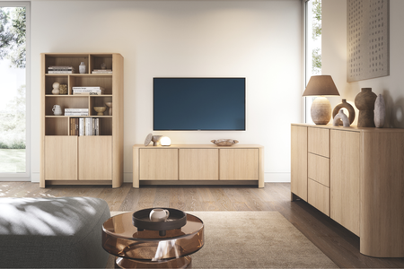 Regał BALI 103 cm - Dąb Vicenza