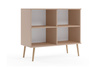 Komoda MELI dwudrzwiowa skandynawska - kolor Macchiato