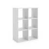 Regał otwarty Kostka 2x3 - biały