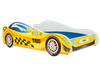 Łóżko dziecięce z serii AUTO 140x70 grafika materac - TAXI