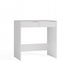 Biurko z szufladami szkolne komputerowe - kolor Biały