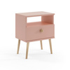 Szafka nocna MELI skandynawska - kolor Róż