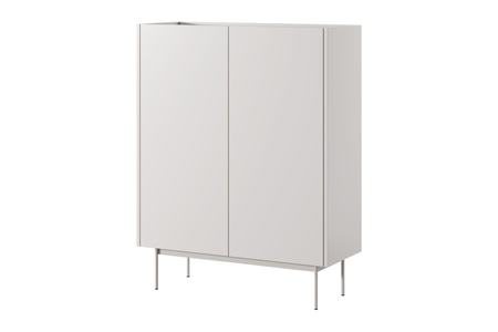 Komoda COLETTE 97 cm - Kaszmir / Dąb Linea