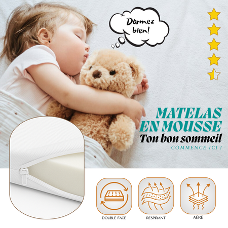 Materac piankowy 160x80cm