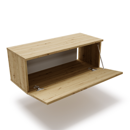 Szafka RTV NICOLE 80 cm - Dąb Artisan