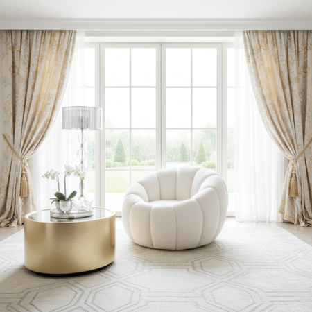 Fotel wypoczynkowy SOFTY - Kremowy