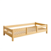 Łóżko dziecięce LOFTO 120x60 z barierką – Ekologiczne Drewno