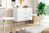 Komoda MELI z szufladami skandynawska - kolor Biały