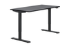 Biurko FLEXI 140 cm regulowane podnoszone elektryczne komputerowe - Czarny