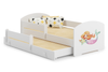 Łóżko dziecięce podwójne wysuwane LUK II 160x80 - Syrenka