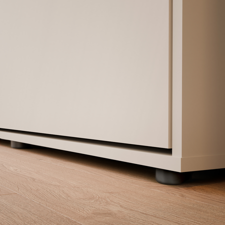 Półkotapczan pionowy rozkładany VERTO 90x200 składany w szafę - Kaszmir