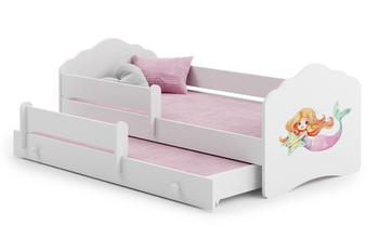 Łóżko podwójne FALA II 160x80 - Syrenka