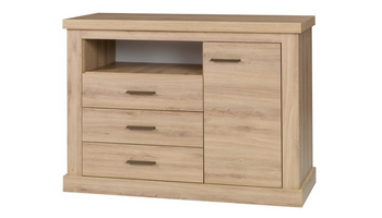 Komoda AMER 123 cm - kolor Dąb dziki