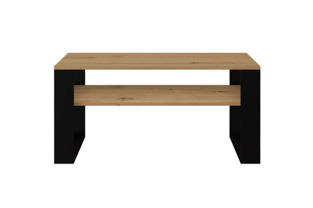 Stolik kawowy Ława MODI - Dąb Artisan / Czarny