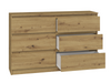 Komoda MALMO M6 120cm Dąb artisan