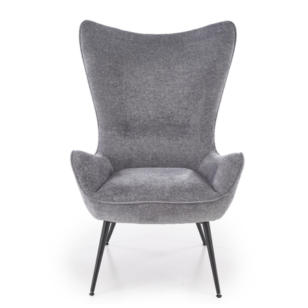 Fotel wypoczynkowy VALERIA - Szary Melanż