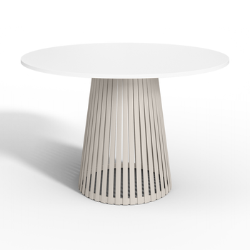 Stół okrągły VELORE - Biały Mat