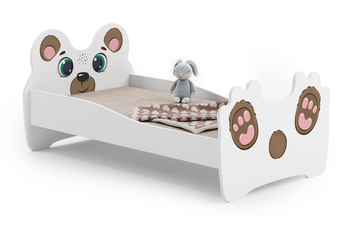 Łóżko dziecięce ANIMALS 140x70 - Teddy Bear