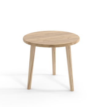 Stolik kawowy MELI okrągły skandynawski - kolor Dąb craft
