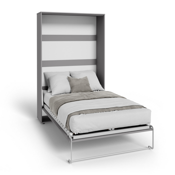 Półkotapczan pionowy rozkładany VERTO 140x200 składany w szafę - Szary