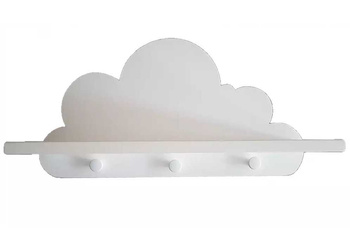 Półka CHMURKA z wieszakiem