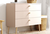 Komoda MELI z szufladami skandynawska - kolor Macchiato