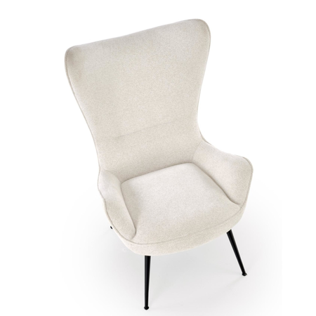 Fotel wypoczynkowy VALERIA - Piaskowy Krem