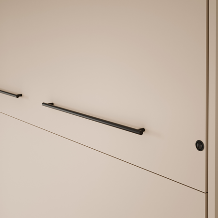 Półkotapczan pionowy rozkładany VERTO 160x200 składany w szafę - Kaszmir