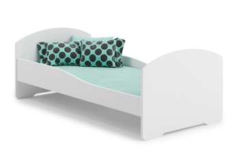 Łóżko dziecięce LUK 160x80 - Biały