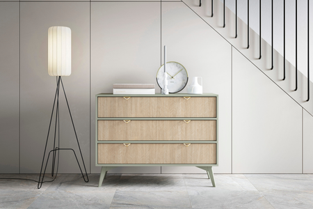 Komoda VINORA 106 cm - Eukaliptus