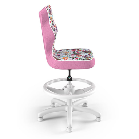 Krzesło dziecięce LUMI 4 - Motyl / Noga Biała