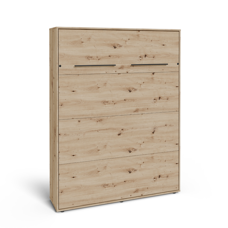 Półkotapczan pionowy rozkładany VERTO 160x200 składany w szafę - Dąb Artisan