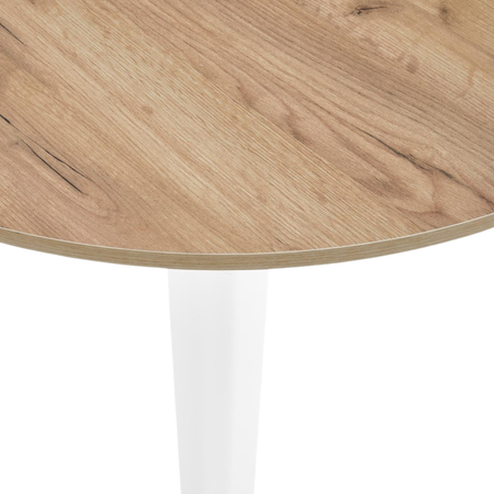 Stół okrągły RAMES 102 cm – Dąb Craft