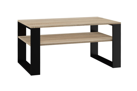 Stolik kawowy Ława MODI - Dąb Sonoma / Czarny