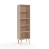 Regał MELI skandynawski 180x46 cm - kolor Macchiato