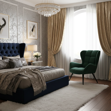 Fotel wypoczynkowy MADISON - Zielony