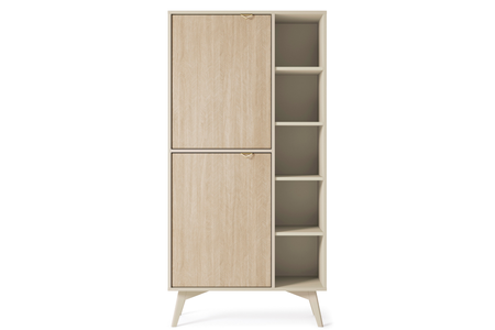 Regał VINORA 80 cm - Beż Piaskowy