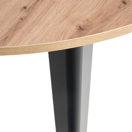 Stół okrągły RAMES 102 cm - Dąb Artisan