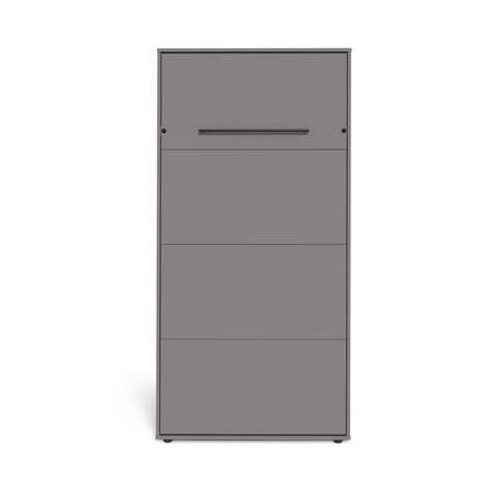 Półkotapczan pionowy rozkładany VERTO 90x200 składany w szafę - Szary