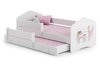 Łóżko podwójne FALA II 160x80 - Dziewczynka z jednorożcem