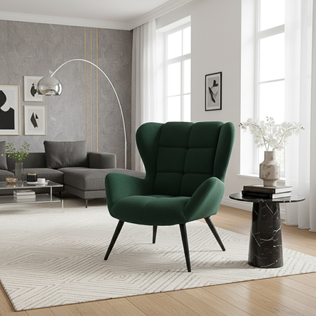 Fotel wypoczynkowy MADISON - Zielony