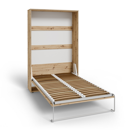 Półkotapczan pionowy rozkładany VERTO 140x200 składany w szafę - Dąb Artisan