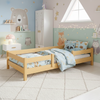 Łóżko dziecięce LOFTO 160x80 z barierką – Ekologiczne Drewno