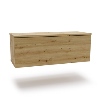 Szafka RTV NICOLE 80 cm - Dąb Artisan