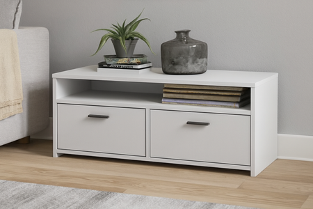 Szafka RTV MILAN 100 cm - Biały