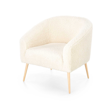 Fotel wypoczynkowy FELICJA - Kremowy