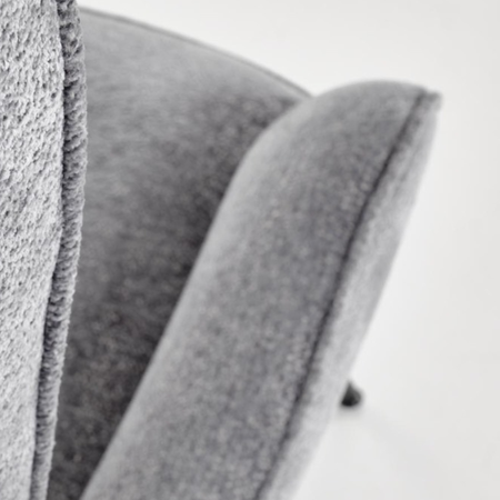 Fotel wypoczynkowy VALERIA - Szary Melanż