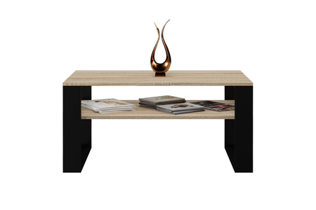 Stolik kawowy Ława MODI - Dąb Sonoma / Czarny