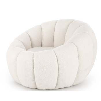 Fotel wypoczynkowy SOFTY - Kremowy